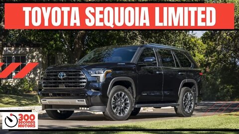 2023 TOYOTA SEQUOIA LIMITED Full Size SUV is Ready to Make its Mark