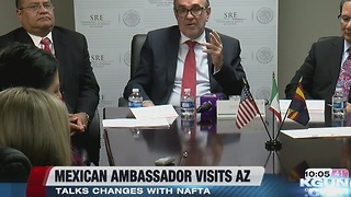 Mexican Ambassador to the US visits AZ