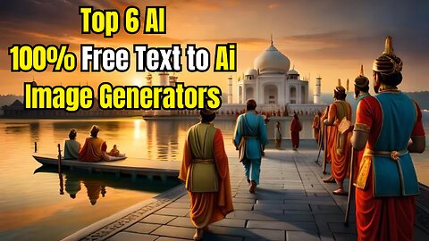 Top 6 Text to Image maker Free Ai Tools |creative ai tools |best ai tools for image generator