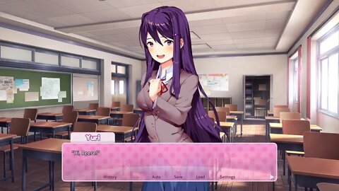 Doki Doki Literature Club Part 10 Yuri Becomes Yandere For Me. (EarRape Ahead)