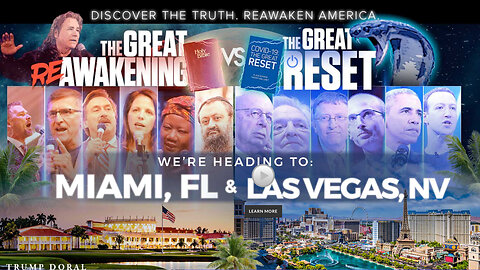 ReAwaken America Tour Updates | 8 Tickets Remaining for ReAwaken America Tour Miami (May 12th & 13th) + OVERFLOW / Shuttle PARKING HAS BEEN SECURED + Should We Have Concerns About CERN, & The Collapse of First Republic Bank?