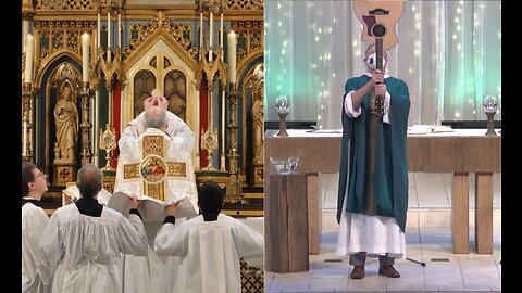 Roman Catholic Mass THEN & NOW.