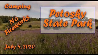Camping Petoskey State Park | Lavender Hill Farm | No Fireworks | Sunset