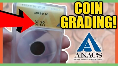 COIN GRADING WITH ANACS - HOW TO GET A COIN GRADED