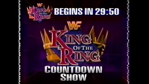 King Of The Ring 1994 Countdown Show