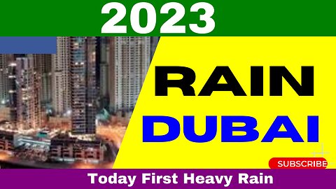 Travel from Dubai Jebel Ali to Expo Road in the Rain Today 26 October 2023