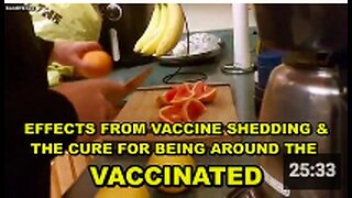 Effects from Vaccine SHEDDING and the cure for being around the VACCINATED