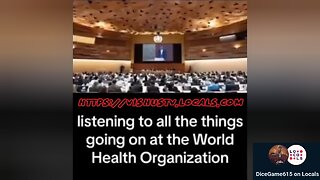 The Things Going On At The World Health Organization... #VishusTv 📺