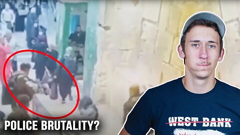 Did THIS Israeli Policeman REALLY BEAT A Palestinian Woman?!