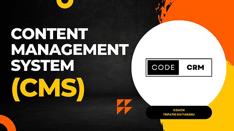 Content Management System (CMS) #CMS #WordPress