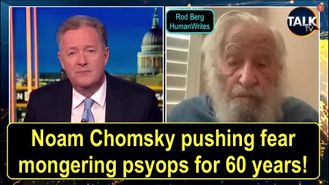 NOAM CHOMSKY PUSHING DANGEROUS DOOMSDAY LIES FOR 60 YEARS!