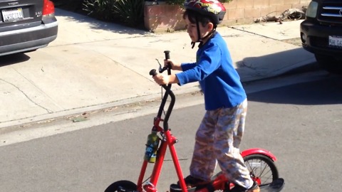 Father and Son Street Striding in Cali!