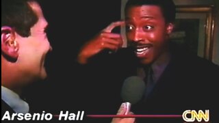 Vintage CNN - Bill Clinton - Monica Lewinsky Scandal - Arsenio Hall Interview (Live) - Aug 17 1998