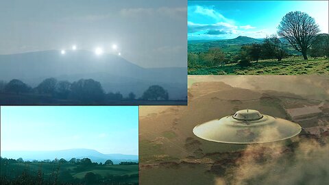 Blorenge Mountain Orbs & Hatterall Hill Disc UFO