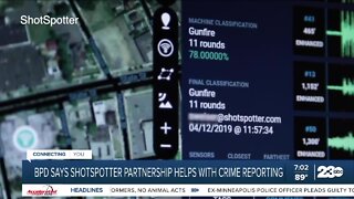 BPD says ShotSpotter partnership helps with reporting crime