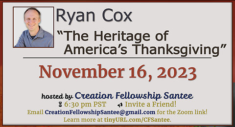 The Heritage of America's Thanksgiving