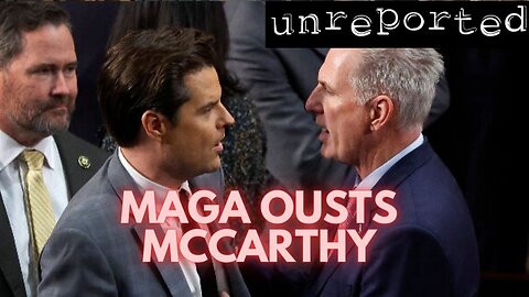 Unreported 66: Speaker McCarthy Out, Bowman Pulls Fire Alarm, and more