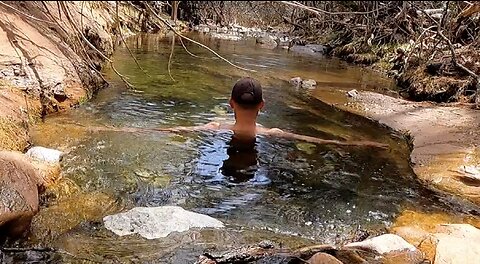 NO ONE KNOWS ABOUT THIS PLACE, THIS IS IN MY BACKYARD! My Very Own Arizona Creek & Cold Plunge