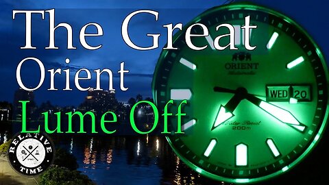 The Great Orient Lume Off! Ray, Kamasu, Mako USA, and Triton Face off!