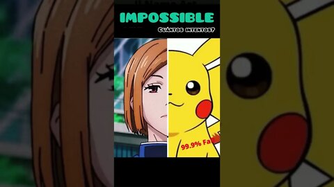ONLY ANIME FANS CAN DO THIS IMPOSSIBLE STOP CHALLENGE #51
