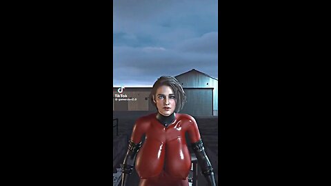 Resident evil? 2 with mods big boobs #tiktok #model #boobs