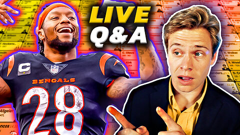 Answering Fantasy Football Questions! (Live)
