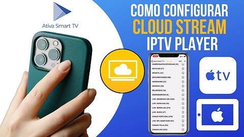 O melhor player para assistir IPTV no seu iPhone e iPad: conheça o Cloud Stream!