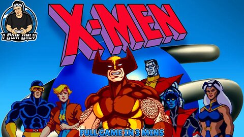 X-men (Arcade) - Full Game in 3 Minutes