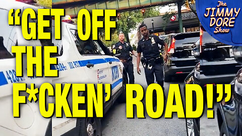 CONFRONTED! NY Woman Calls Cops “Clowns” For Blocking Road