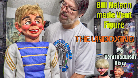 Bill Nelson Rare Ventriloquist Figure Unboxing Winthrop Paroo Music Man