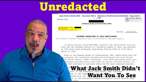 The Morning Knight LIVE! No. 1271- UNREDACTED, What Jack Smith Didn’t Want You to Know