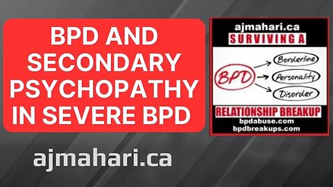 BPD and Secondary Psychopathy In Severe BPD - Not Settled "Science"
