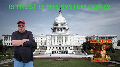 Is Trust in the system gone?