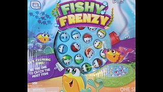Fishy Frenzy Board Game (2021, Games Hub /RMS International) -- What's Inside