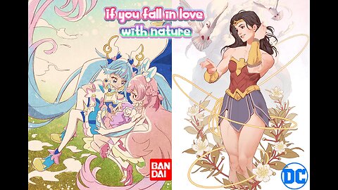Hirogaru Sky Pretty Cure + Wonder Woman Custom Wallpapers - If you fall in love with nature