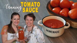 Tomato Sauce Canning Video