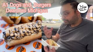 Halal Hot Dogs and Burgers - Dearborn Michigan- review by Mk