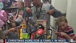 Christmas hope for a family in need