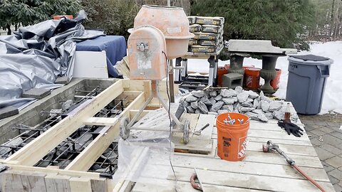 Stair update (Jan 10 2024) - Last moments before the FINAL BIG POUR