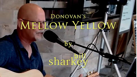 Mellow Yellow - Donovan (cover-live by Bill Sharkey)