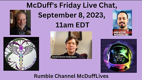 McDuff's Friday Live Chat, September 8, 2023