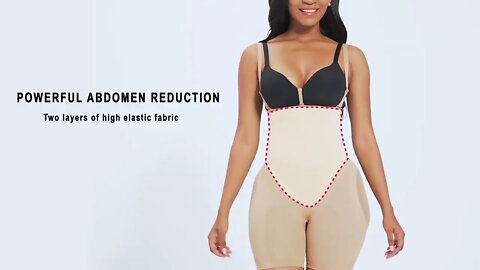 HEXIN Women Full Bodyshaper Underbust Big Ass Lift Up Panty | Link in the description 👇 to BUY