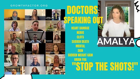 BRAVE DOCTORS "STOP THE SHOTS" WE ARE SEEING SUDDEN DEATH, DEBILITATING INJURIES