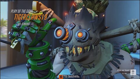 Junkrat is controlled CHAOS