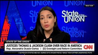 AOC Whines About Justice Clarence Thomas