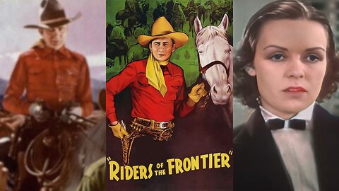 RIDERS OF THE FRONTIER (1939) Tex Ritter, Jack Rutherford & Jean Joyce | Western, Drama | B&W
