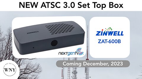 NEW ATSC 3.0 Set Top Box With Offline DRM Support Coming In December 2023
