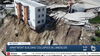 Apartment building collapses in Tijuana