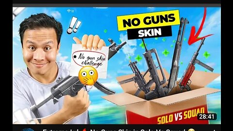 Extreme Lvl 🔥 No Guns Skin in Solo Vs Squad 😎 Tonde Gamer - Free Fire Max