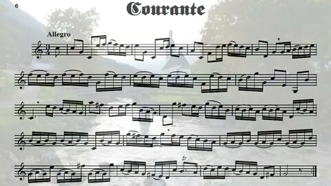 Bach Suite for Cello #1 - Courante (Bb Trumpet Transcription)